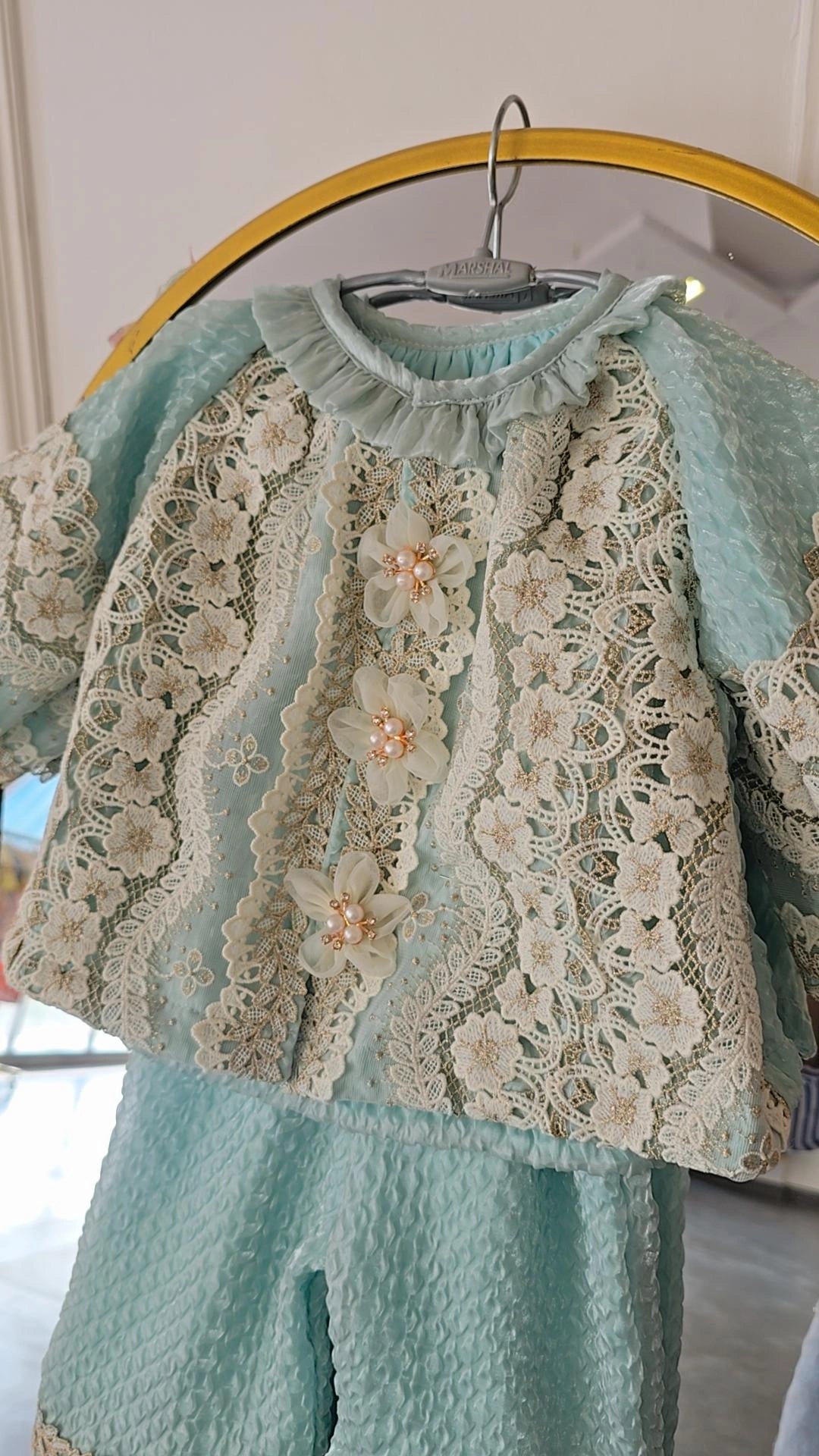 Vintage Sky Lace Set