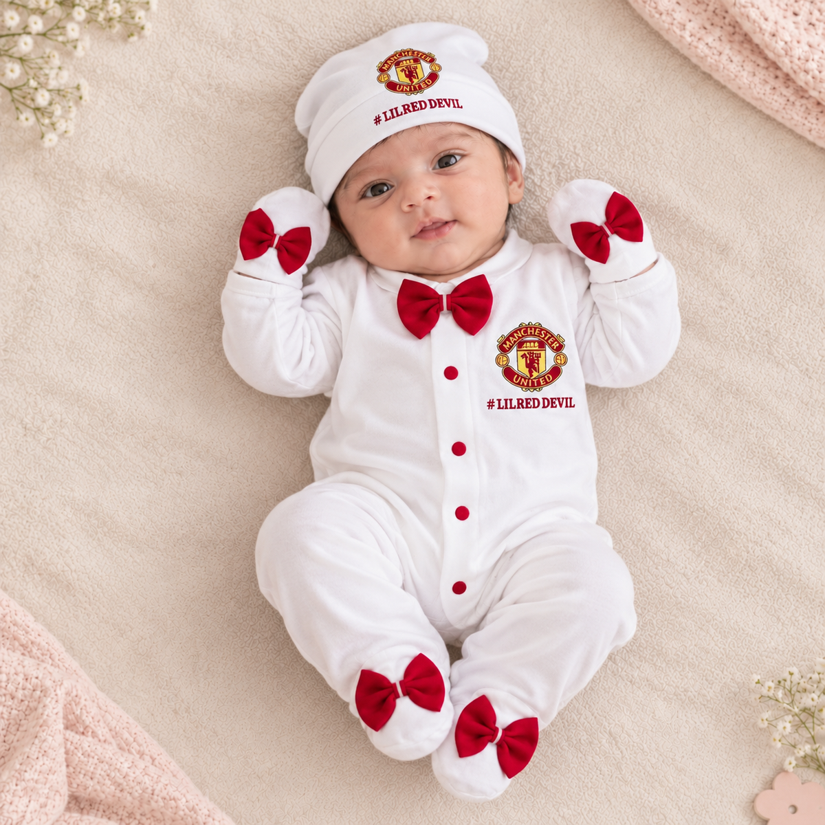 Little Red Devil Romper Set