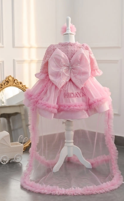 The Royal Blush Trail Dress