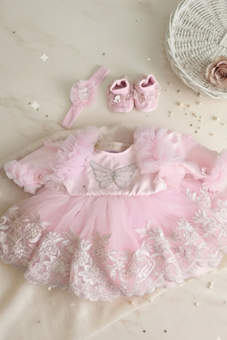 The Baby Pink Elegance Frock