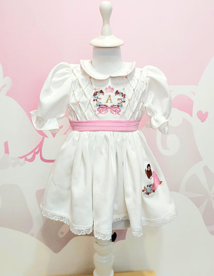 Vintage White Princess Frock