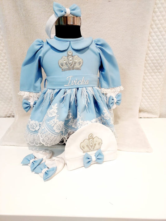 Semi Formal Girls frock-9