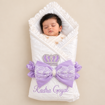 Lavender Royal Baby Wrap
