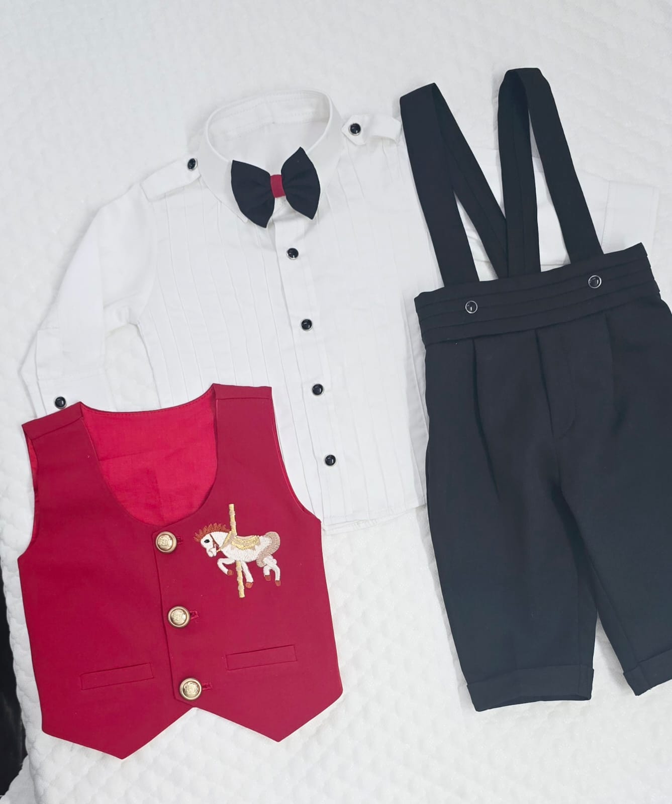 The Horse Waistcoat 3 piece set