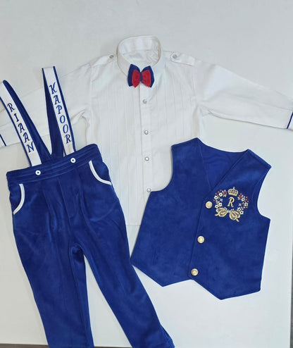 The Regal Initial Waistcoat 3-Piece Set