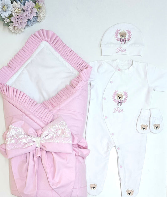 The Elegant Bow Wrap Set