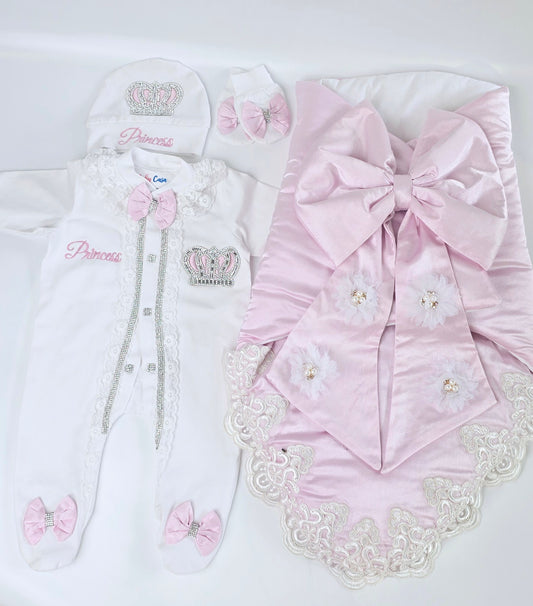 The Bow Swaddler Set