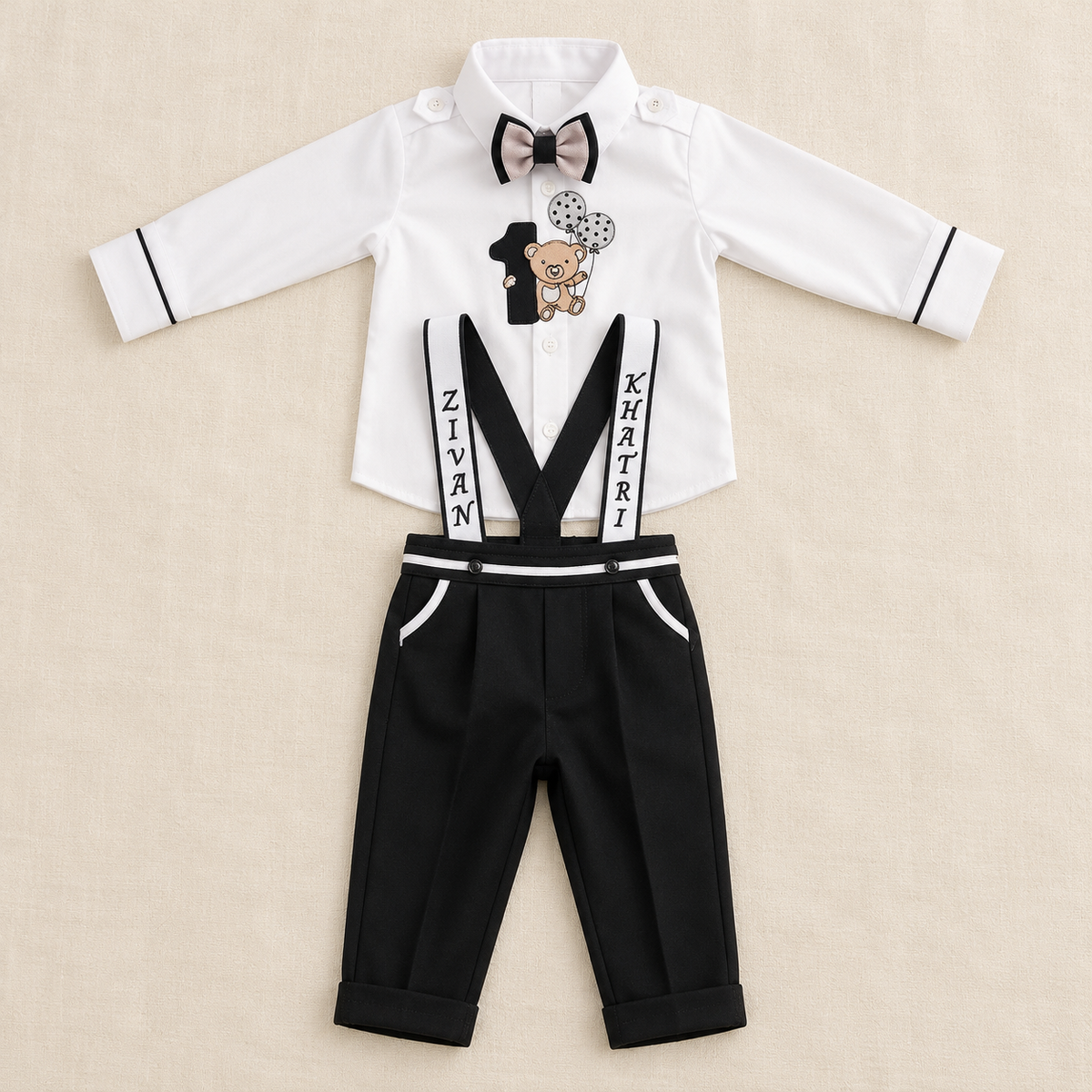 Teddy Black Tuxedo Set