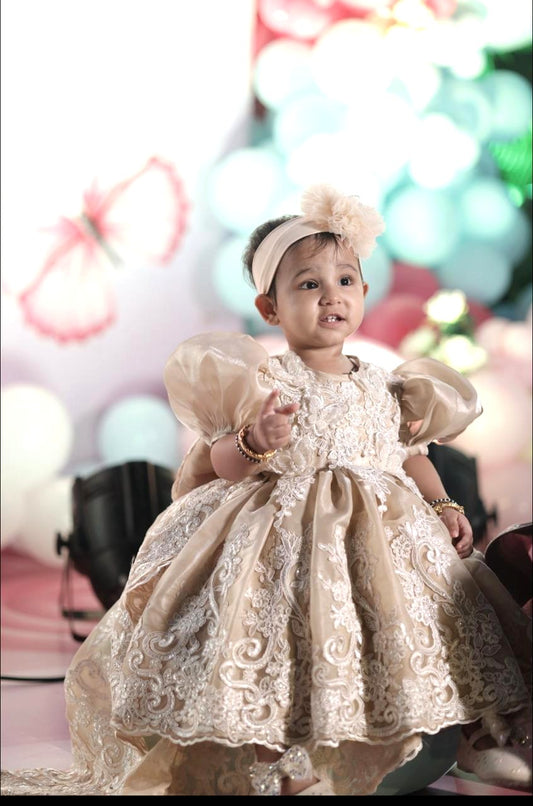 The Vintage Gold Frock