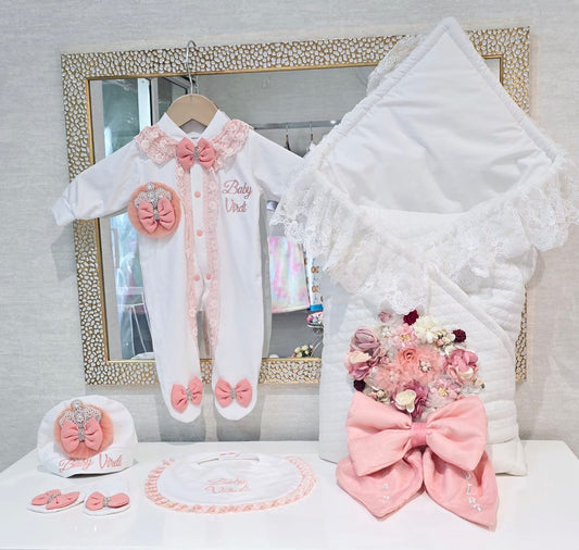 The Floral Wrap Combo Set
