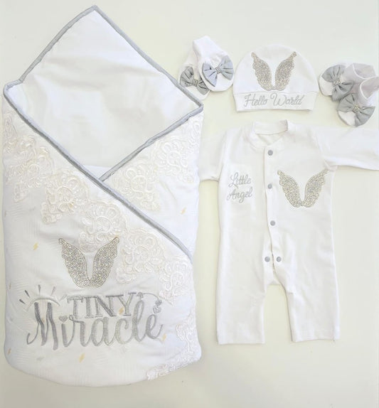 The Tiny Miracle Angle Wings Combo Set