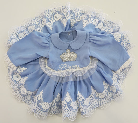 The Pearl Lace Personalized Frock
