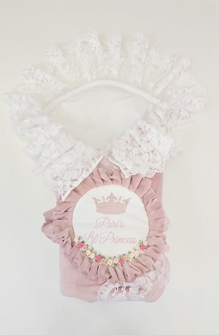 Little Princess Velvet Wrap