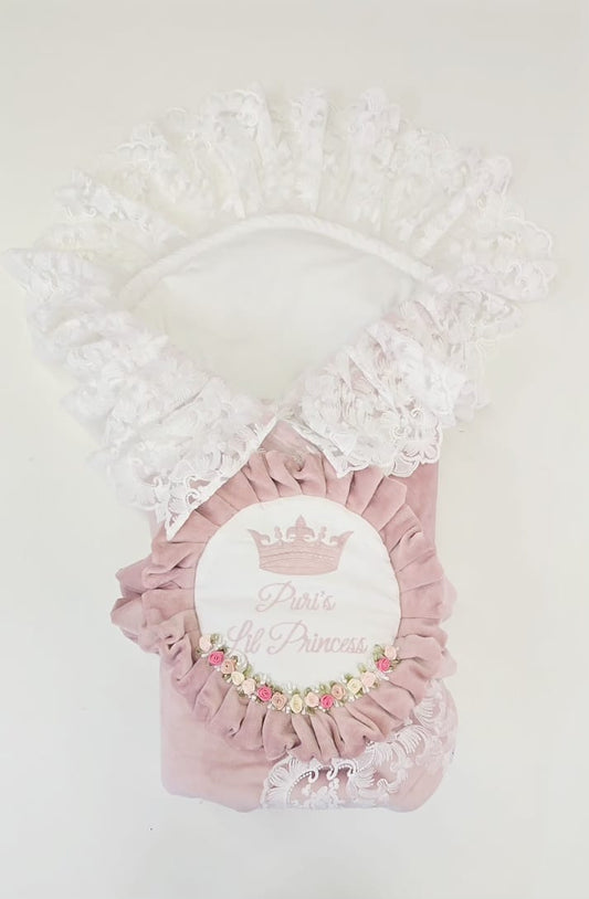 Little Princess Velvet Wrap