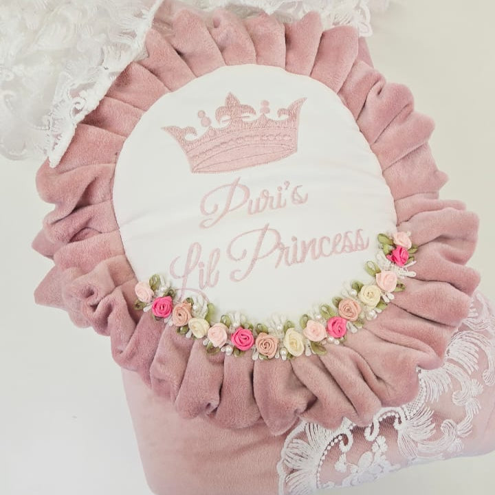 Little Princess Velvet Wrap