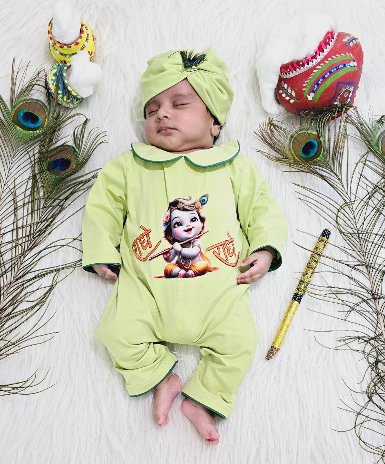 Radhe Radhe Romper Set