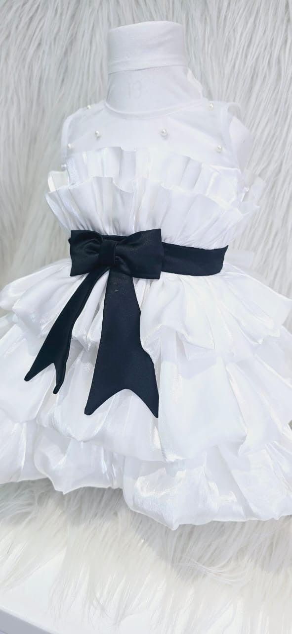 The White Elegant party frock
