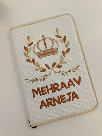 The Royal Crown Customized Folder