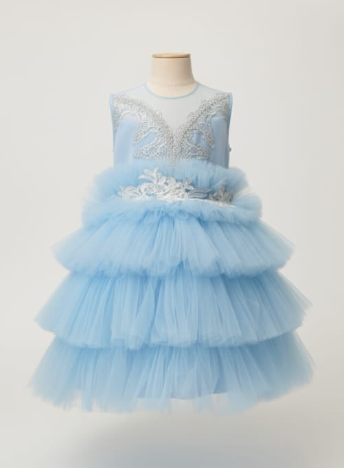 The Powder Blue Tulle Dress