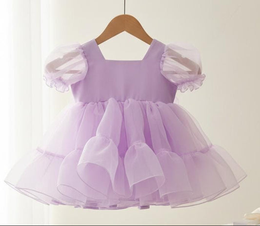 Whimsical Wonders (Organza Puffy Sleeve Dress)