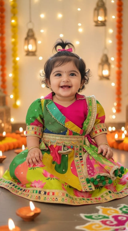 The Enchanting Multicolor Diwali Outfit