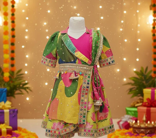The Enchanting Multicolor Diwali Outfit