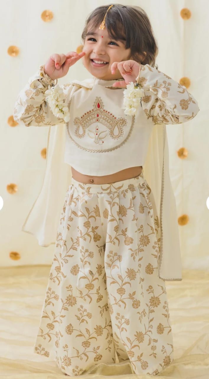 The Divine Diva Festive Palazzos Set