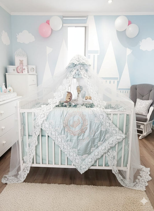 The Princess Palace Luxury Crib Bedding Collection