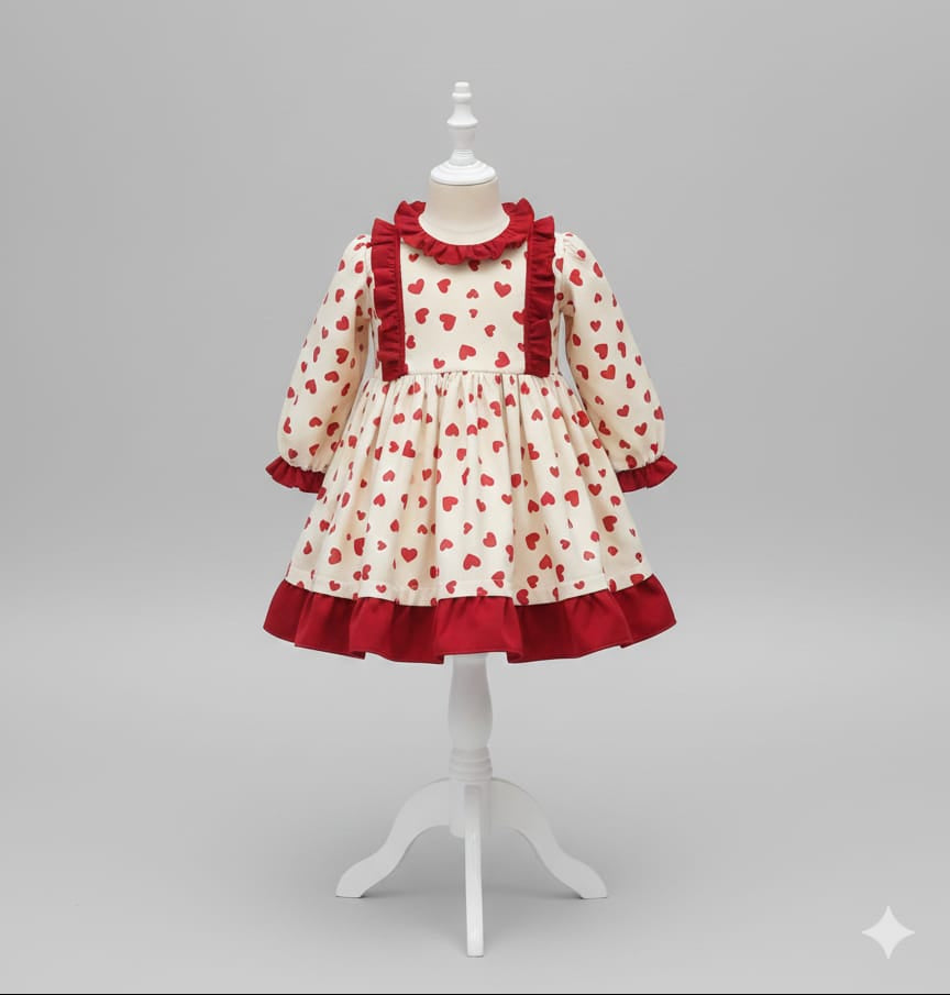 The 'Sweetheart Ruffle' Dress