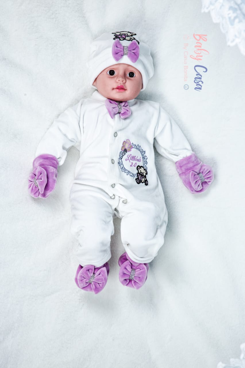 💜 The "Little Lamb Luxury" 5-Piece Newborn Set 💜