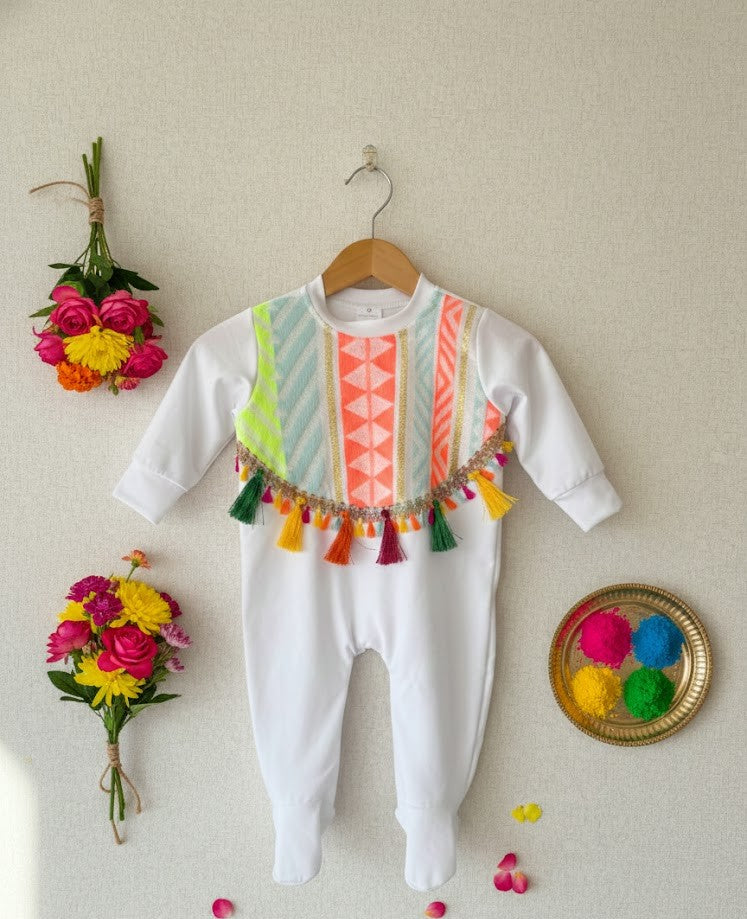 Unisex Holi Romper