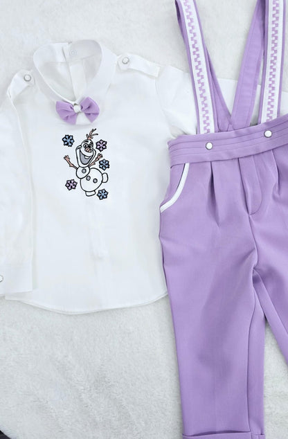 Snowman Lavender Birthday Set