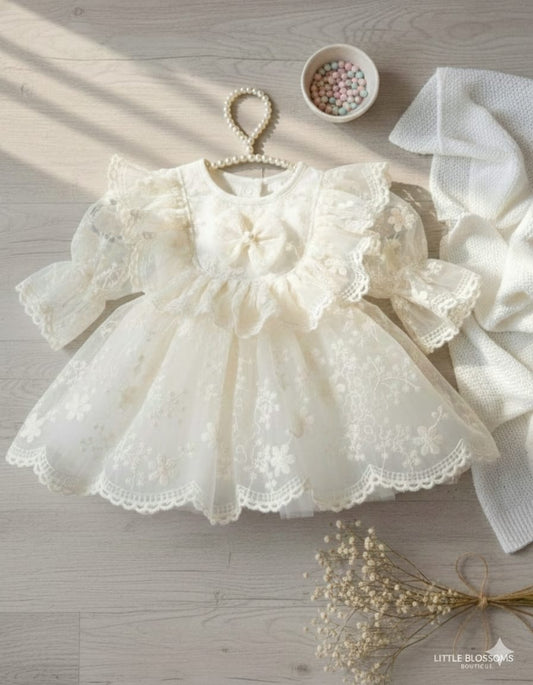 The Ivory Blossom Frock