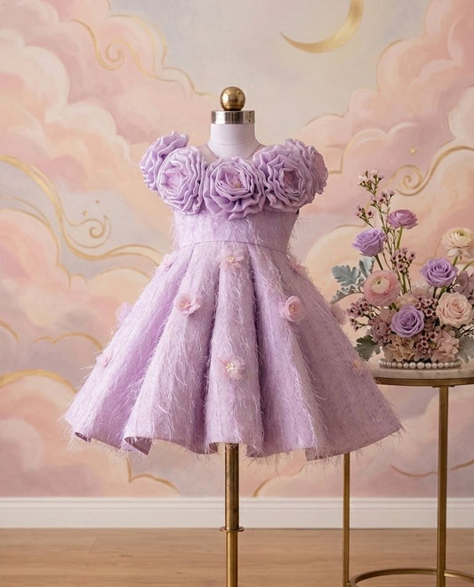 Lavender Rosetta Gown