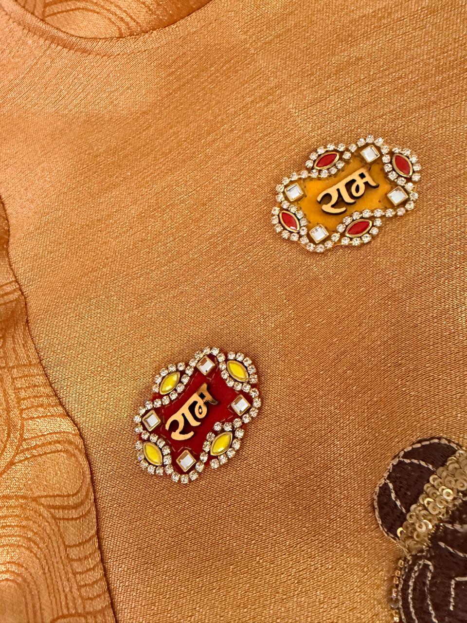 Golden Festive Twinning Set