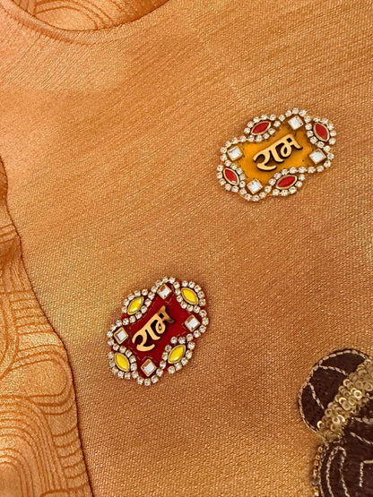 Golden Festive Twinning Set