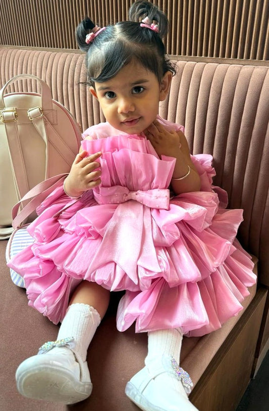 The Pink Elegant party frock