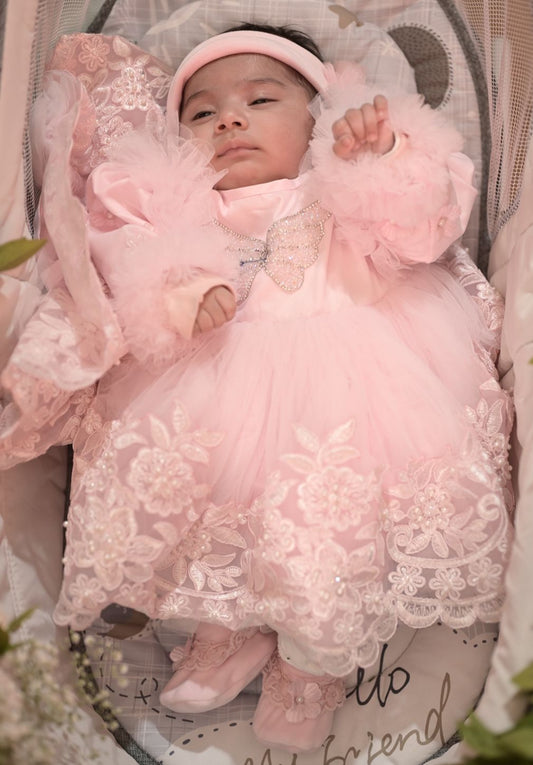 The Baby Pink Elegance Frock