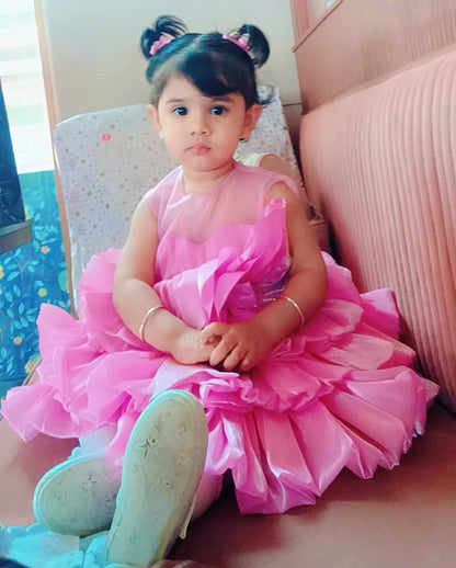 The Pink Elegant party frock