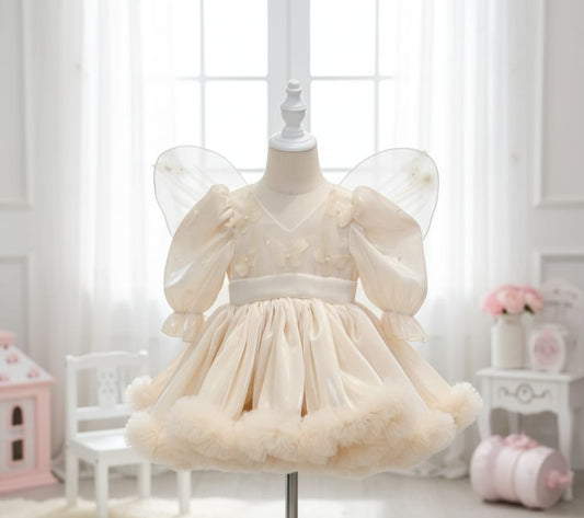The Ivory Butterfly Frock