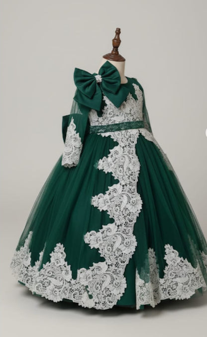 The Classic Emerald Green Gown