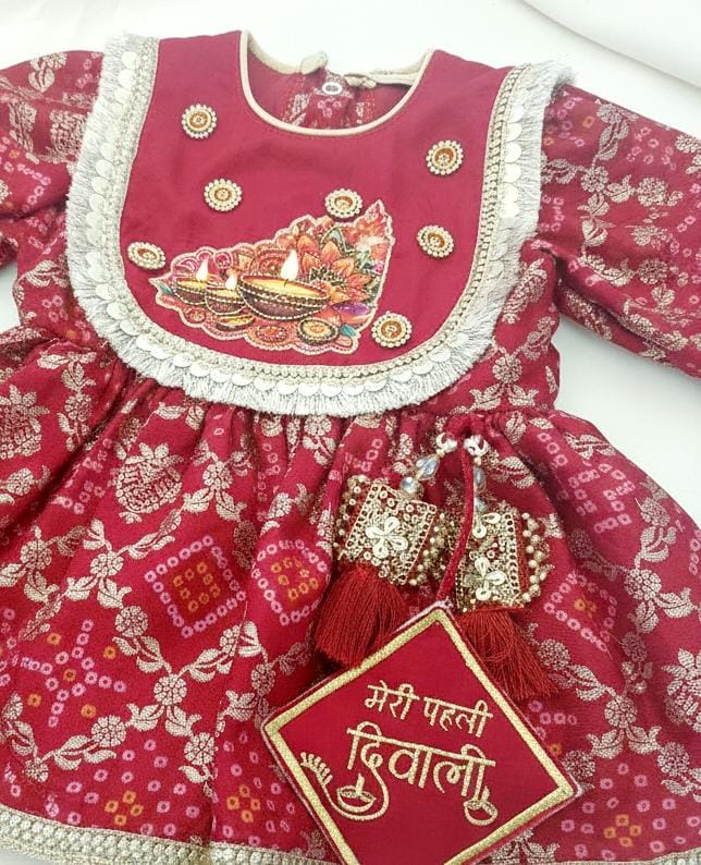 The Red Diya Outfit