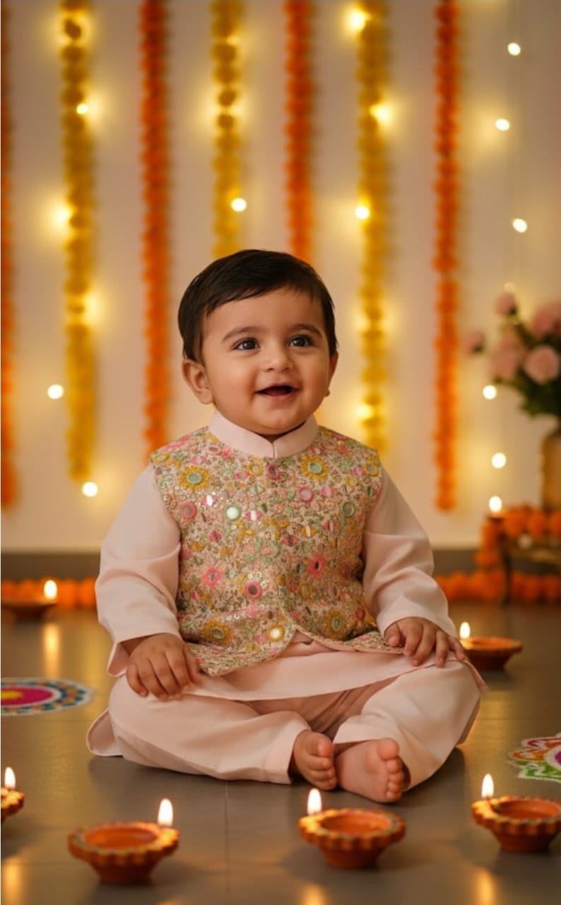 The Mirror Work Kurta Set