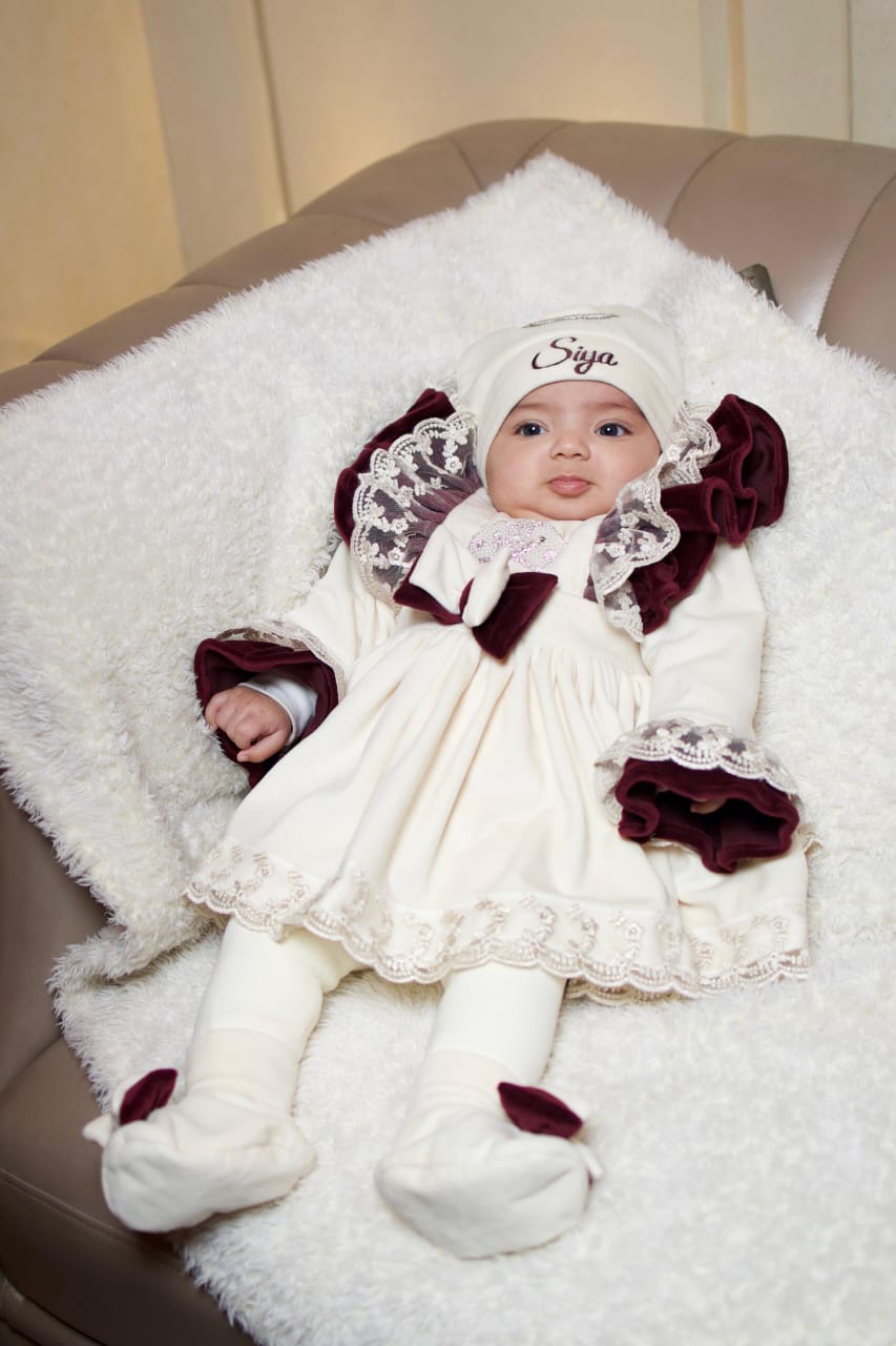 The "Siya" Personalized Regal Princess Dress Set