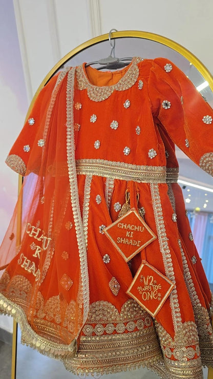 The 'Shaadi Special' Custom Velvet Dress