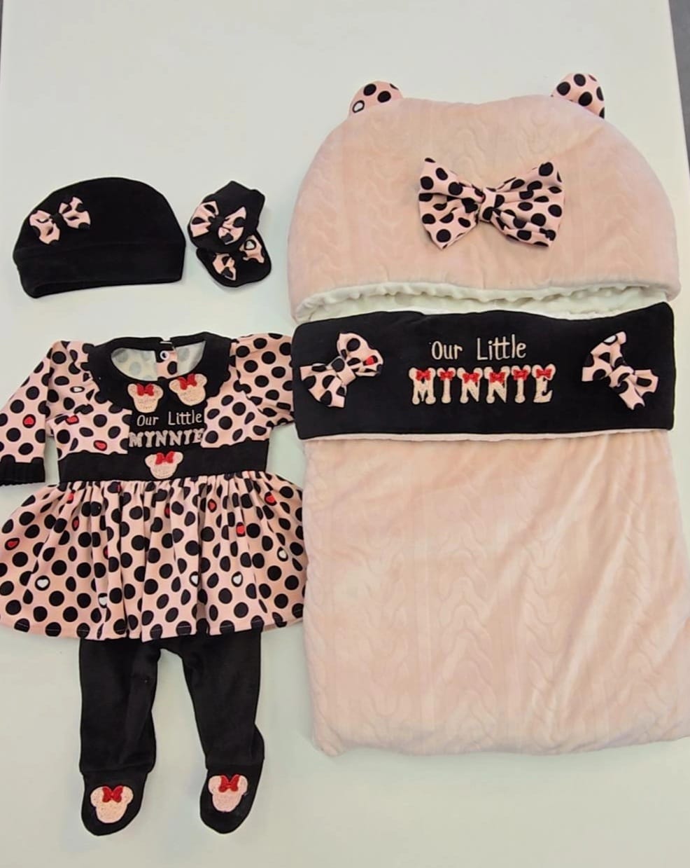 🎀 Our Little Minnie - Premium Baby Set 🎀