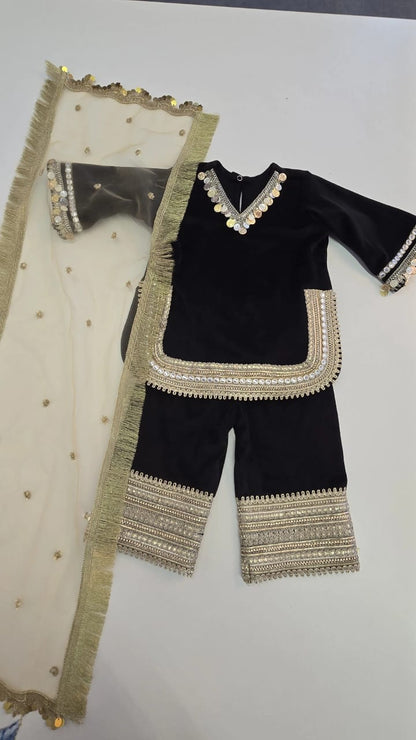 🖤 The "Little Maharani" Festive Set ✨