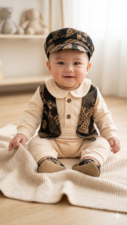 The Ivory Gold Jumpsuit