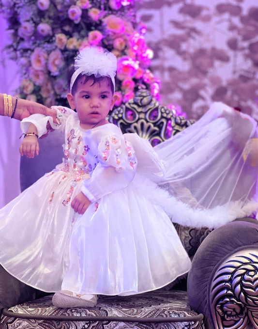 The White Floral Handwork