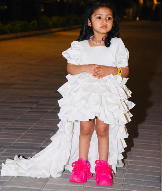 The White Trail Frock